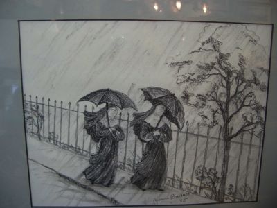 Grand fusain de nonnes par Yvonne Bolduc 2