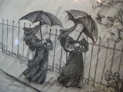 Grand fusain de nonnes par Yvonne Bolduc 3