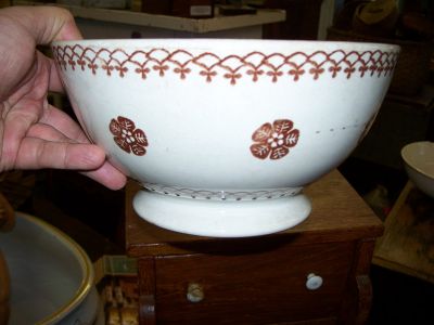 Portneuf Huge size bowl mint 5