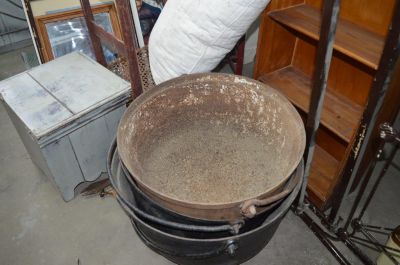 Large cast cauldrons 2