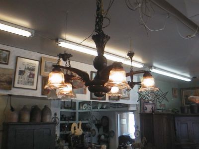Magnifique gros luminaire en bronze 5