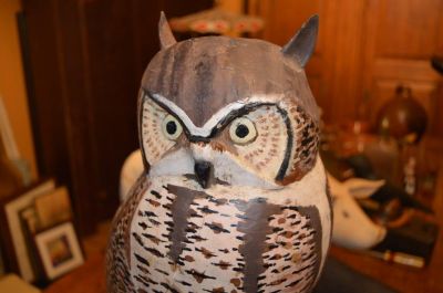 Carved owl 4