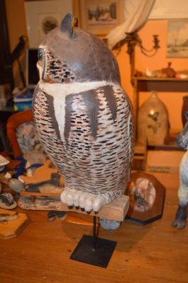 Carved owl 2