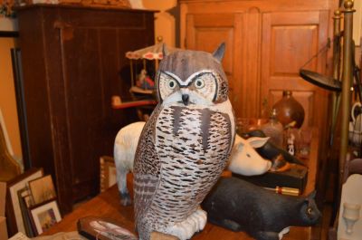 hibou sculpté  5