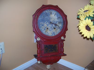Belle vieille horloge avec de superbe couleurs 3