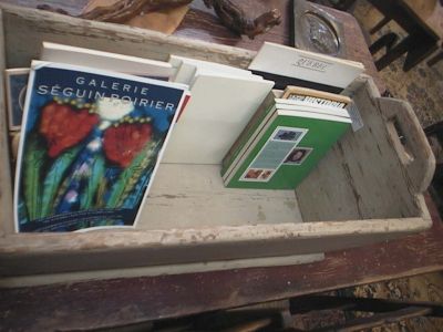 Petite huche de table &agrave; clous de forge 5
