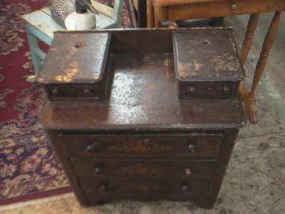 Magnifique commode miniature en pin 3 Magnifique commode miniature en pin 3