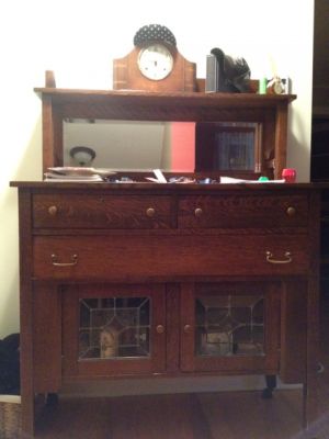 Buffet en chêne maillé 1 Buffet en chêne maillé 1