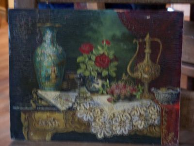 Rudolf Kingsbery huile sur panneau de bois 19e 3