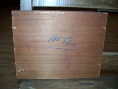 Rudolf Kingsbery huile sur panneau de bois 19e 4