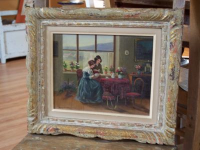 Rudolf Kingsbery oil on board 19 th 3