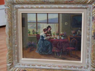 Rudolf Kingsbery oil on board 19 th 1