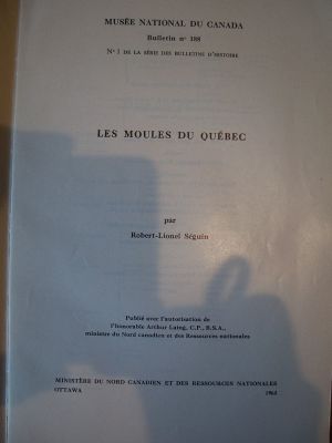 Les moules du Quebec par Robert Lionel Seguin 5