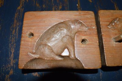 Pig double sided sugar mold 2