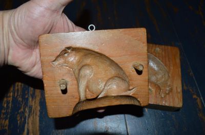 Pig double sided sugar mold 4