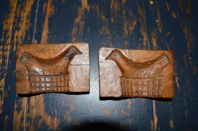 Hen double sided sugar mold 1