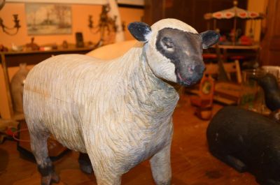 mouton sculpté Leonard Croteau 1