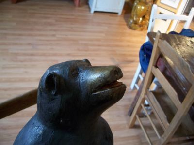 Ours sculpt&eacute; en bois 5