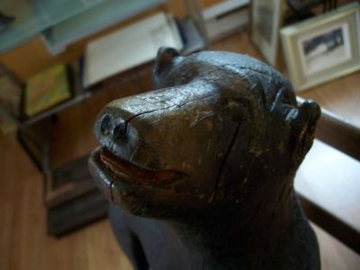 Ours sculpt&eacute; en bois 6