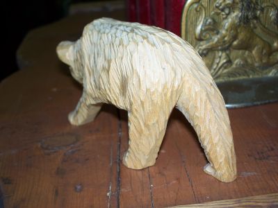 Cute tiny folk-art bear  4