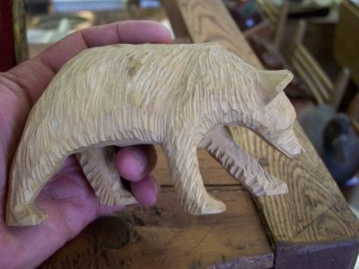 Cute tiny folk-art bear  5