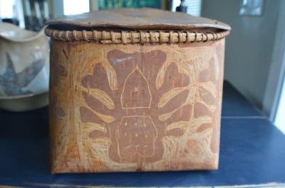 Native basket decorated 7