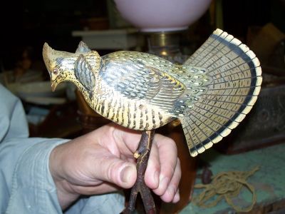 Great carved grouse 3