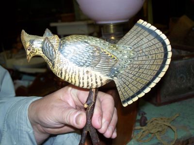 Great carved grouse 1