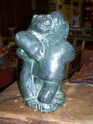 Magnifique grosse sculpture Inuit 1
