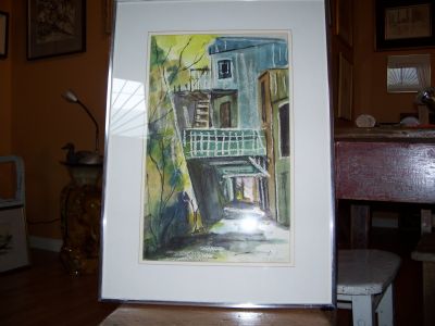 Aquarelle sign&eacute;e de Georgette Pihay 6