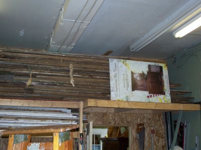 Planches de vieux pin provenant de planchers 4