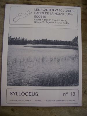 Les plantes vasculaires de la Nouvelle Ecosse 1