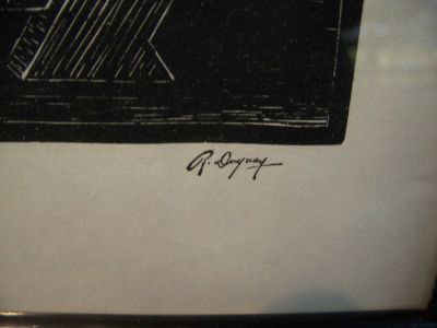 Rodolphe Duguay estampe la croix de chemin 3