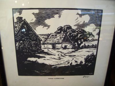 Rodolphe Duguay print la ferme Qu&eacute;b&eacute;coise 1
