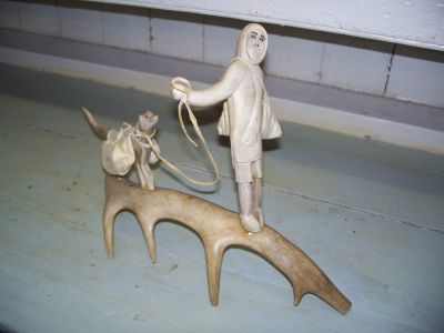 Inoo antler carving 1