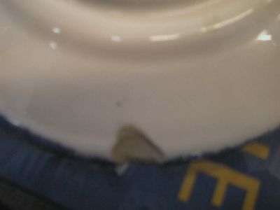 Quimper plate old , made for Ogilvy's 3