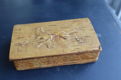 Native carved box 2