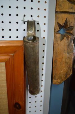 Thermomètre à sirop d'érable et étui en tôle 3