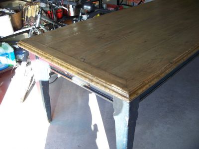 Magnifique grande table en pin  6