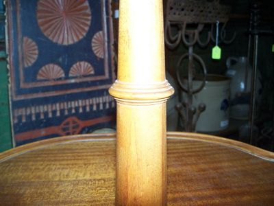 Double tray signed mahogany table 9 Double tray signed mahogany table 9