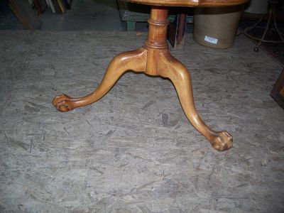Double tray signed mahogany table 2 Double tray signed mahogany table 2