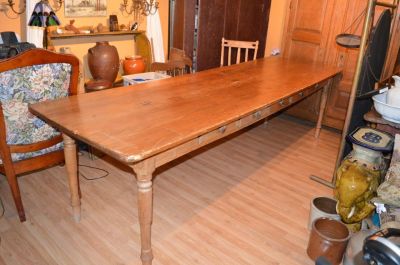 Harvest table 9 feet long 2 Harvest table 9 feet long 2