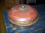 Wooden polychromic Native bowl4