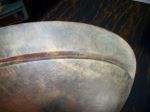Old turned wooden bowl - Antiques