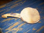 Carved wooden butter spoon6