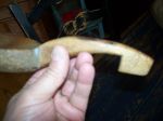 Carved wooden butter spoon2