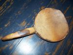 Carved wooden butter spoon1