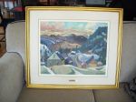 Large oil on canvas from Gilbert Breton - Antiques