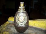 Grenade shpe oil lamp - Antiques