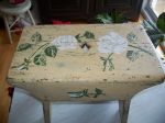 Milking pine bench - Antiques